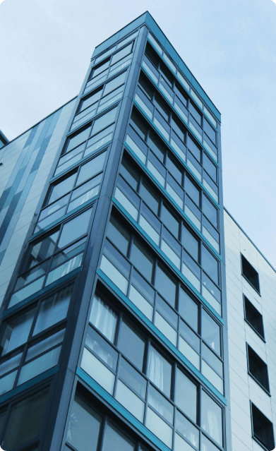 Modern commercial office building exterior